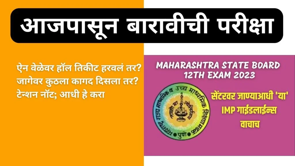 MH State Board 12th Exam